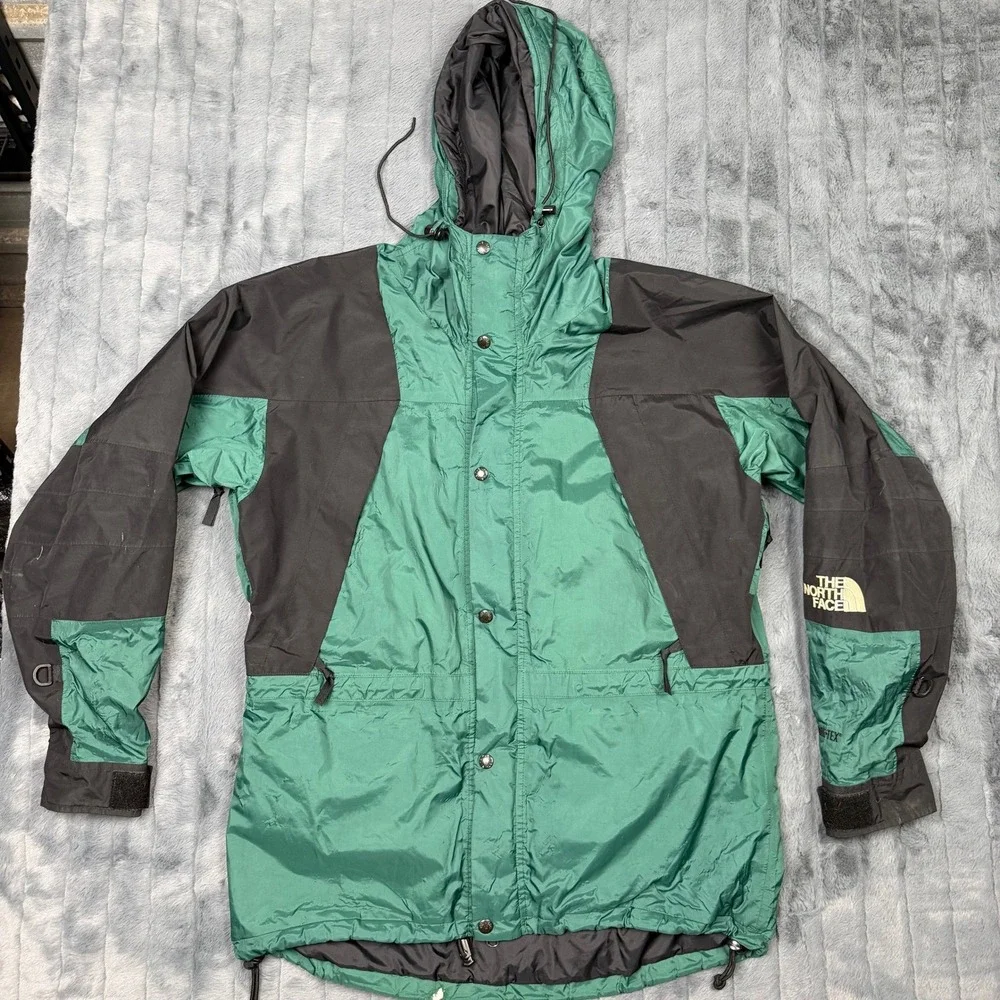 The North Face Mountain Light Gore-Tex Jacket Mens Medium Green Black 7645